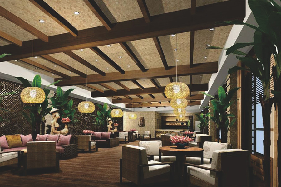 赣电开元国际住在楼接待区精装修工程